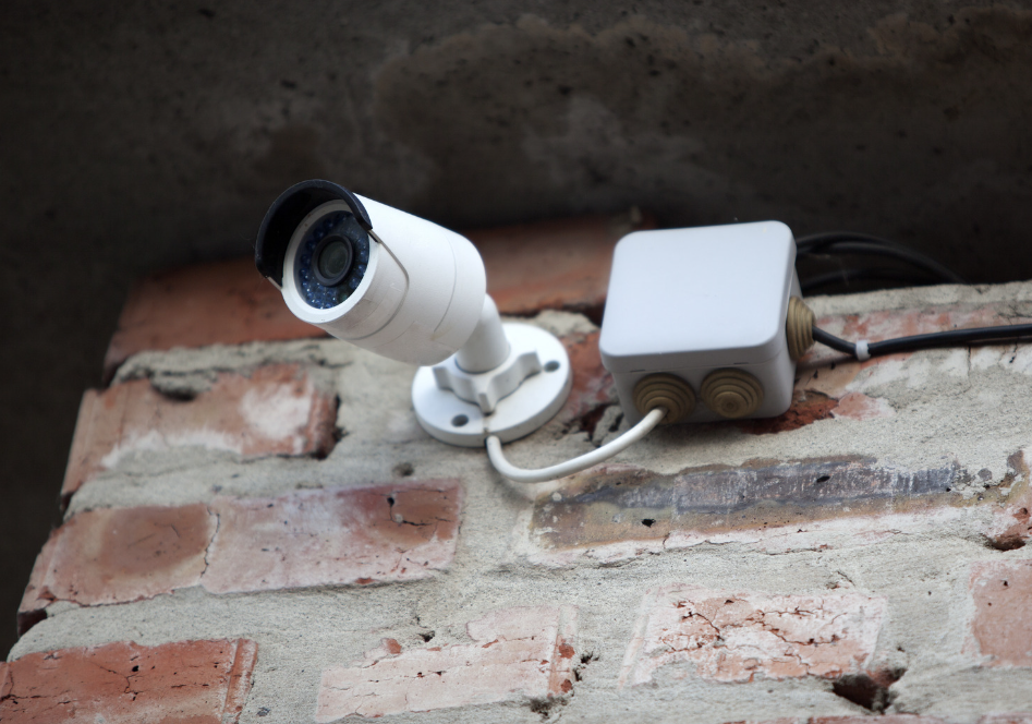 Caméra de surveillance près de Béthune